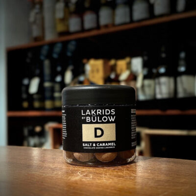 D Small – Salt & Caramel 125 g. - Chocolate Coated Liquorice