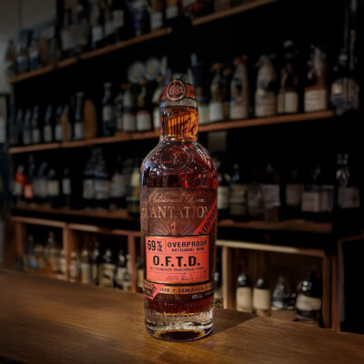 Plantation Overproof Rum 69% O.F.T.D. Old Fashioned Traditional Dark