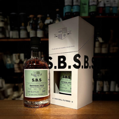 SBS 8 year Antigua Rum Bourbon and Marsala Cask 2015